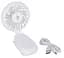 Вентилятор акумуляторний Bo-Camp Mini Fan With Clamp White (8520960) - мініатюра 2