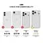 Чохол UAG для iPhone 17 Pro Max, Plasma XTE MagSafe, Clear/Titanium teh0019325 - мініатюра 2