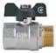 Кран кульовий Thermo Alliance Base 3/4" ВЗ прямий, PN40, метелик SD607W20 - мініатюра 2