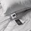 Подушка MirSon №1000 Silver Cloud memory effekt низкая 40x60 см (2200010361810) - миниатюра 10