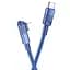 Кабель Hoco U108 Type-C to Lightning PD 2 м синий - миниатюра 1