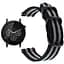 Нейлоновий ремінець Primo Traveller для годинника Motorola Moto 360 2nd gen (46 мм) Black Grey - мініатюра 1