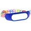Ремінець Uwatch Fashion Rainbow Color Elastic Stretch Replacement Silicone Strap For Xiaomi Band 2 Blue - мініатюра 2