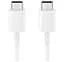 Кабель Samsung USB Type-C - USB Type-C (M/M), 1 м, White (EP-DA705BWRGRU) OEM (EP-DA705BWRGRU-OEM) - миниатюра 1