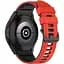 Браслет Ricco для Samsung Galaxy Watch 5 - красно-черный ширина крепления 20мм силикон Watchbands (W19-3WB12227561) - миниатюра 1