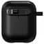 Футляр Frosted для навушників Airpods 1/2 Black - мініатюра 1