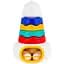 Набір іграшок Baby Team Пірамідка різнокольоровий (8681) - мініатюра 3