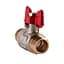 Кран кульовий прямий Q Professional 1/2″ ЗЗ КБ PN40 QP153 - мініатюра 3