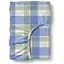 Простирадло Cosas на резинці фланель 80х160 ocean tartan, блакитний (Flannel_OceanTartan_80x160x20) - мініатюра 1