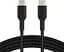 Кабель Belkin USB-C > USB-C заряджання/синхронізації 1м, 60Вт, Type-C, плетений, чорний teh0013650 - мініатюра 2