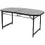 Стіл Bo-Camp Northgate Oval Black Grey 150 x 80 см (1404188) - мініатюра 3