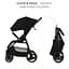 Прогулянкова коляска Kinderkraft Trig 3 Onyx Black (KSTRIG03BLK0000) - мініатюра 2