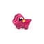 Детская игрушка "Динозаврик" HE797001(Pink) 8 см, двигает головой - миниатюра 1