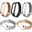 Ремінець BeCover Metal для Xiaomi Mi Smart Band 8 Rose Gold (709360) - мініатюра 2