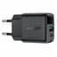 СЗУ Acefast A114 PD25W GaN (1USB-A/1C) Black - миниатюра 2