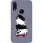 Чехол-накладка Toto Matt TPU 2 mm Print Case Xiaomi Redmi 7 #51 Mops Skate Lavander Grey - миниатюра 1