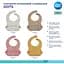  Слюнявчик силиконовый Canpol Babies с карманом (51/029_grey) - миниатюра 3