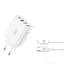 Мережевий зарядний пристрій XO L120 multi port fast charging (USB-C 20W/USB-A 18W) with lightning cable Білий - мініатюра 4