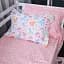Наволочка MirSon Poplin Line Kids 05 Pony 70х70 см рожева (2200009715525) - мініатюра 1