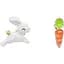Набір шпильок Metalmorphose Bunny & Carrot (8000020290948) - мініатюра 1