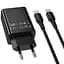 СЗУ Hoco CS95A Leader PD30W+QC3.0 (1USB-A/1C) + кабель Type-C to Type-C Black - миниатюра 6
