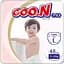 Підгузки Goo.N Plus L (9-14 кг) 48 шт. на липучках для дітей унісекс - мініатюра 1