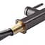 Смеситель для кухни с выдвижным изливом Mixxus Premium Hammer 014 graphite MI6955 Графит - миниатюра 4