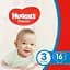 Підгузки Huggies Classic 3 (4-9 кг), 16 шт. - мініатюра 1