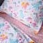Простыня на резинке MirSon Poplin Line Kids 05 Pony 70х140 см розовая (2200009715853) - миниатюра 4