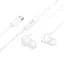Стерео наушники Hoco M117 Type-C White - миниатюра 2