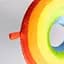 Подушка для шиї Rainbow U-подібна червоний HP-56-13R - мініатюра 3