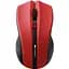 Миша бездротова Canyon MW-5 Red/чорний USB оптична 800-1600 dpi 4 кнопки гумове покриття 2xAAA (CNE-CMSW05R) - мініатюра 1
