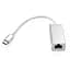 Перехідник USB-C to RJ45 Ethernet 1000Mbps aluminium Vinga (VCPATC2GBLNS) - мініатюра 1
