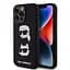 Чехол Karl Lagerfeld Liquid SilicOne Karl and Choupette Heads для iPhOne 15 Pro Max Black (57983116861) - миниатюра 4
