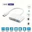 Универсальный кардридер 3-в-1 (SD/TF/CF) с Type-C и USB-портами, OTG-адаптер для телефонов, ноутбуков и др. - миниатюра 3