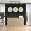 Рейка декоративна Wall Sticker WPC стінова 3000х160х23 мм Антрацит SW-00001532 - мініатюра 7
