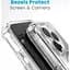 Чохол прозорий протиударний Speck Presidio Clear Case MagSafe для Apple Iphone 15 Pro (6.1") 150559-3240 - мініатюра 8