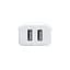Мережевий зарядний пристрій 2 USB Hoco C62A 2.1 A White + USB Cable iPhone 8 - мініатюра 3