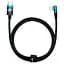 Кабель Baseus MVP 2 USB Type-C - Lightning (M/M), 20W, 1 м Black/Blue (CAVP000221) - миниатюра 7