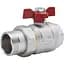 Кран кульовий Icma "Американка" 1 1/4" прямий №347 (87347AG11) - мініатюра 1