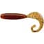 Силикон Reins Fat G-Tail Grub 3" 568 Fire Sugar (12 шт/уп) - миниатюра 1