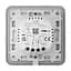Розумний перехресний вимикач Ajax LightSwitch (Crossover) Jeweller (black/чорний) (26-00413) - мініатюра 2