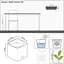 Комплект вазонів з кріпленням Lechuza Green Wall Home Kit Color 48х6х14 см сірий (13399) - мініатюра 5