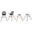 Стульчик для кормления Kidwell Eatan Wood 4 в 1 Gray (5901130091003) - миниатюра 4