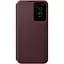 Оригінальний чохол-книжка Samsung Smart Clear View Cover для Galaxy S22 Plus (6.6") Burgundy EF-ZS906CEEGRUduplication - мініатюра 1