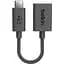 Адаптер Belkin USB-C > USB-AF, 0.14м, черный teh0018475 - миниатюра 1