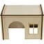 Дом для грызунов Lucky Pet №113 бежевый 24x15x14 см - миниатюра 2