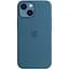 Чохол Silicone Case with MagSafe для Apple iPhone 13 Blue Jay AAA [77782] - мініатюра 2