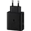Зарядний пристрій Samsung 50Вт 2xUSB-С, кабель USB-C USB-C, 1.8м, чорний (EP-T5020XBEGEU) - мініатюра 3