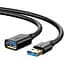 Подовжувач Ugreen US129 USB 3.0 AM/AF штекер - роз'єм 0.5 м, чорний (30125) - мініатюра 1